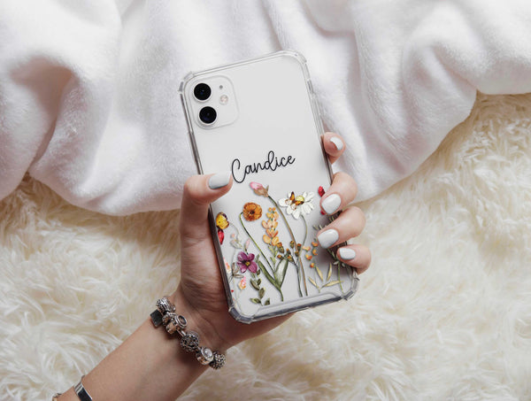 Wildflower Name Phone Case – Floral Gift for Flower Lovers