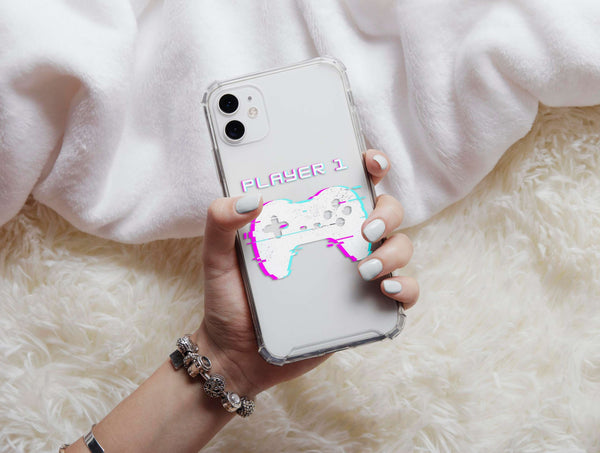 Video Game Phone Case – Player 1 & Player 2 Gamer Cover