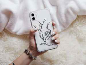 Always And Forever Phone Case – Romantic Couple Love Design