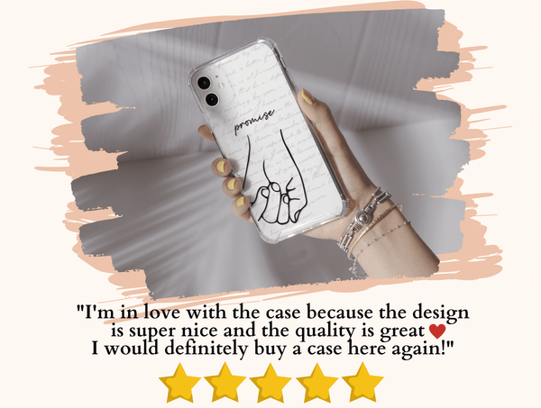 Couple Promise Phone Case – Matching Pinky Promise Design