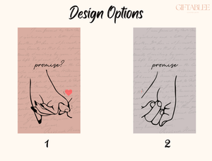 Couple Promise Phone Case – Matching Pinky Promise Design