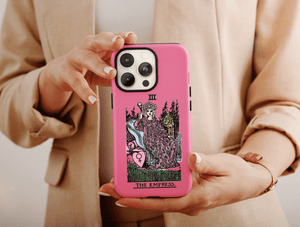Pastel Tarot Phone Case – Vintage Tarot Card & Mystical Art Design