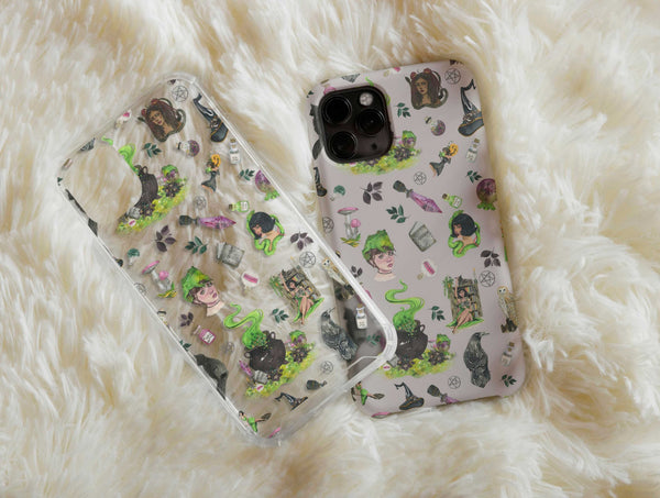 Halloween Witches Phone Case – Witchcore Magical Halloween Accessory