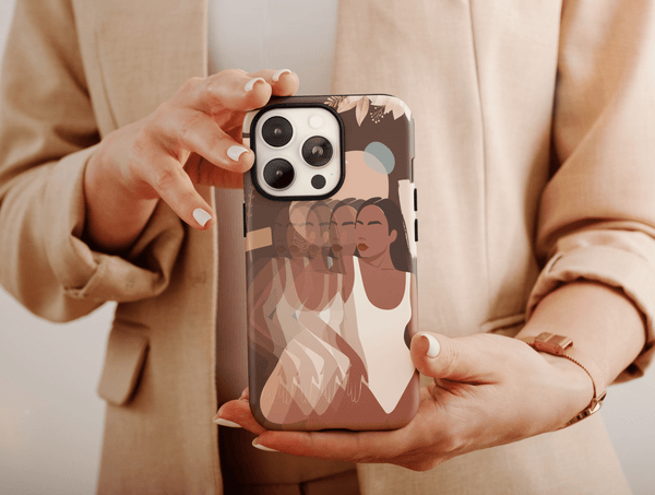 Black Girl Aesthetic Phone Case – Chic Artistic Style Cover