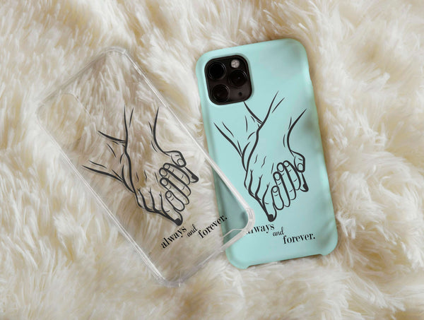 Always And Forever Phone Case – Romantic Couple Love Design