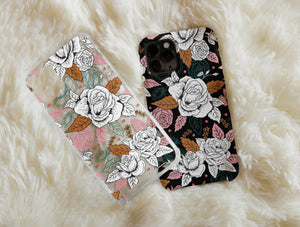 Rose Floral Art Print Phone Case – Flower Lovers