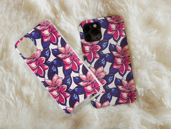 Floral Prints Phone Case – Colorful Botanical Flower Pattern & Nature-Inspired Gift