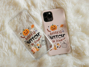 Baddest Witch In Town Phone Case – Cute Halloween Witch Accessory