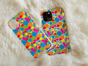 Colorful Abstract Phone Case – Modern Geometric Art Design