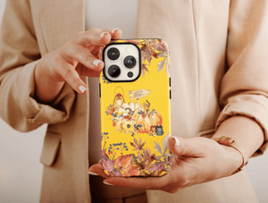 Hello Fall Vibes – Cute Autumn Phone Case for Cozy Season
