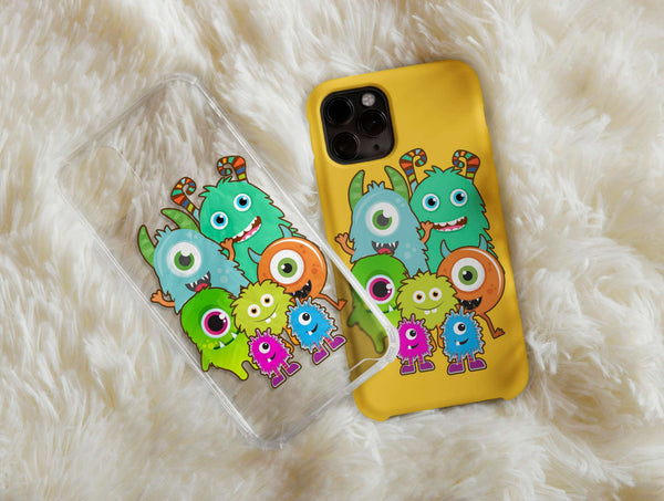 Candy Monster Phone Case – Cute Cartoon Monster Lovers