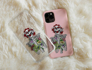 Skeleton Flower Art Phone Case – Gothic Lovers