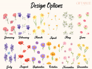 Birth Flower Print Phone Case – Flower Lovers
