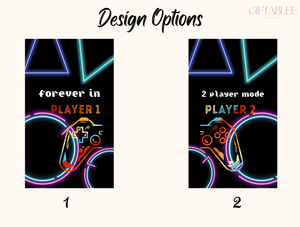 Forever In 2 Player Mode Phone Case – Matching Gamer Couple Case