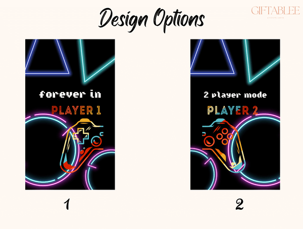 Forever In 2 Player Mode Phone Case – Matching Gamer Couple Case