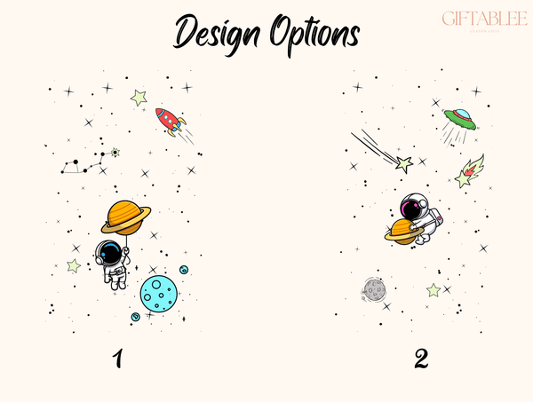 Cute Astronaut Phone Case – Cartoon Space & Colorful Galaxy Design
