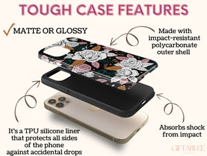 Rose Floral Art Print Phone Case – Flower Lovers