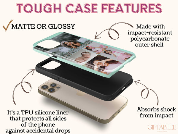 Personalized Photo Collage Phone Case – Custom Memory Gift