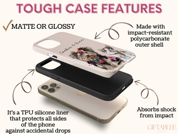 Personalized Pets Picture Phone Case – Pet Lovers