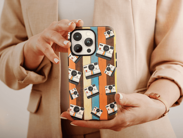 Polaroid Camera Phone Case – Retro Instant Camera Photography Phone Cover