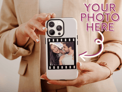 Personalized Photo Phone Case – Film Strip Memory Gift
