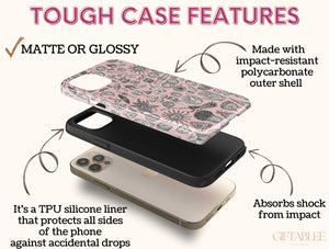 Witchy Goth Phone Case – Mystical Celestial Witchcore Art