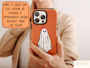 Ghost Halloween Phone Case – Cute Spooky Ghost Phone Case