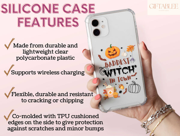Baddest Witch In Town Phone Case – Cute Halloween Witch Accessory