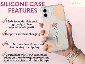 Modern Bloom – Floral Line Art Phone Case