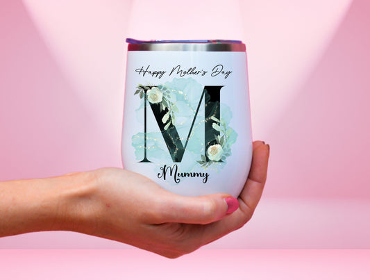 Happy Mothers Day Wine Tumbler, Mothers Day Wine Tumbler For Mom’s Mother’s Day Gift, Mom Custom Tumbler, Tumbler For Mummy, Tumbler For Mum