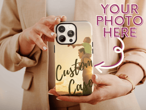 Custom Photo Phone Case – Personalized Picture & Text Cover