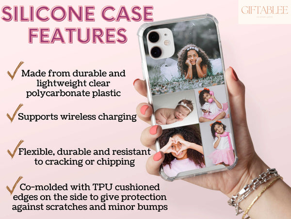 Personalized Photo Collage Phone Case – Custom Memory Gift