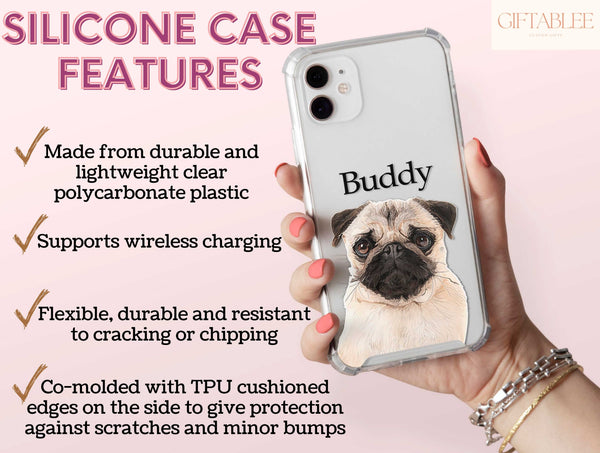 Pet Painting Portrait Phone Case – Pet Lovers