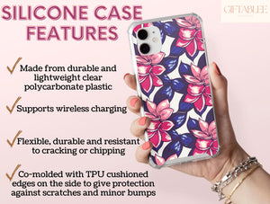 Floral Prints Phone Case – Colorful Botanical Flower Pattern & Nature-Inspired Gift