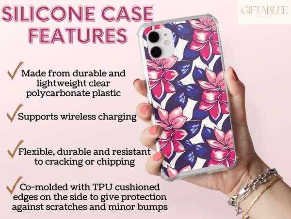 Floral Prints Phone Case – Colorful Botanical Flower Pattern & Nature-Inspired Gift