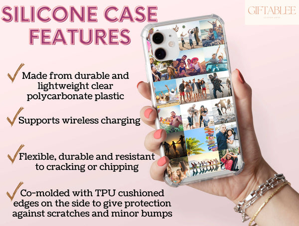 Aesthetic Photo Collage Phone Case – Personalized Memories & Lifestyle Design