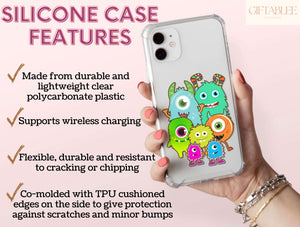 Candy Monster Phone Case – Cute Cartoon Monster Lovers