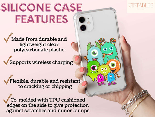 Candy Monster Phone Case – Cute Cartoon Monster Lovers