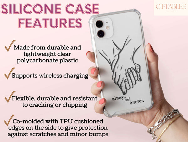 Always And Forever Phone Case – Romantic Couple Love Design
