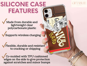 Chocolate Bar Phone Case – Fun Gift for Chocolate Lovers