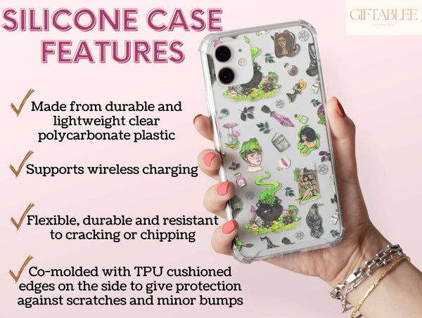 Halloween Witches Phone Case – Witchcore Magical Halloween Accessory