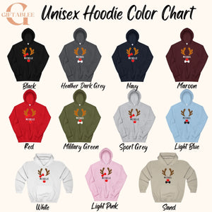 HOODIE COLOR CHART