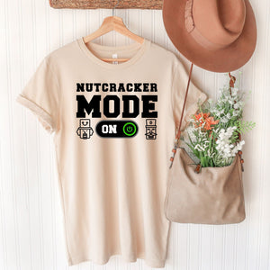 Mode On T-Shirt – Funny Nutcracker Christmas Graphic Tee