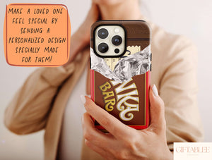 Chocolate Bar Phone Case – Fun Gift for Chocolate Lovers