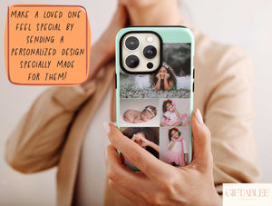 Personalized Photo Collage Phone Case – Custom Memory Gift