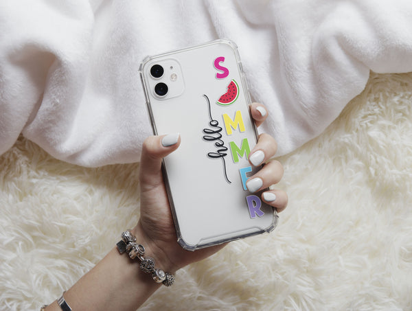 Hello Summer Phone Case – Colorful Watermelon & Custom Summer Design