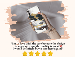 Mountain Abstract Print Phone Case – Nature Lovers