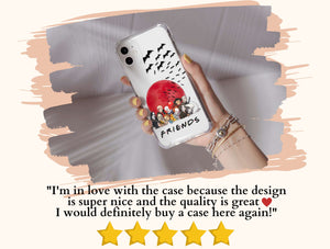Horror Friends Phone Case – Retro Horror Movie Fan Halloween Accessory