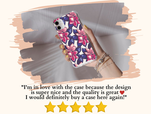 Floral Prints Phone Case – Colorful Botanical Flower Pattern & Nature-Inspired Gift