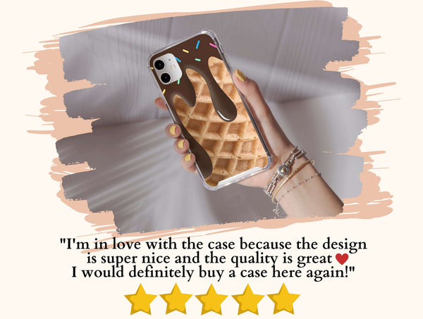Chocolate Ice Cream Phone Case – For Dessert Lovers
